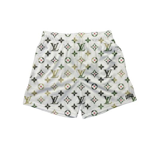 OLIVE MONO SHORTS