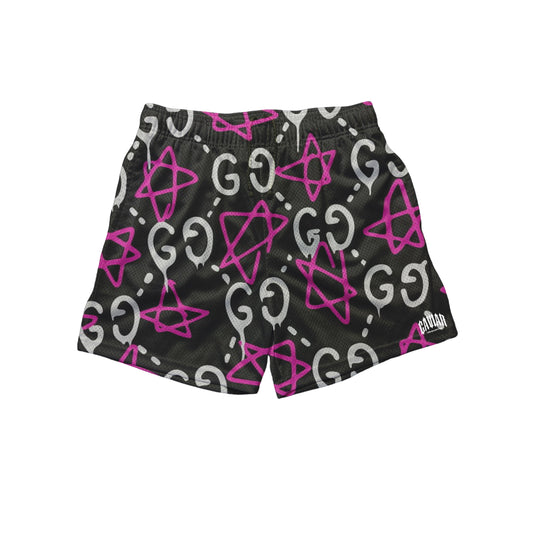 GG PINK STARS SHORTS