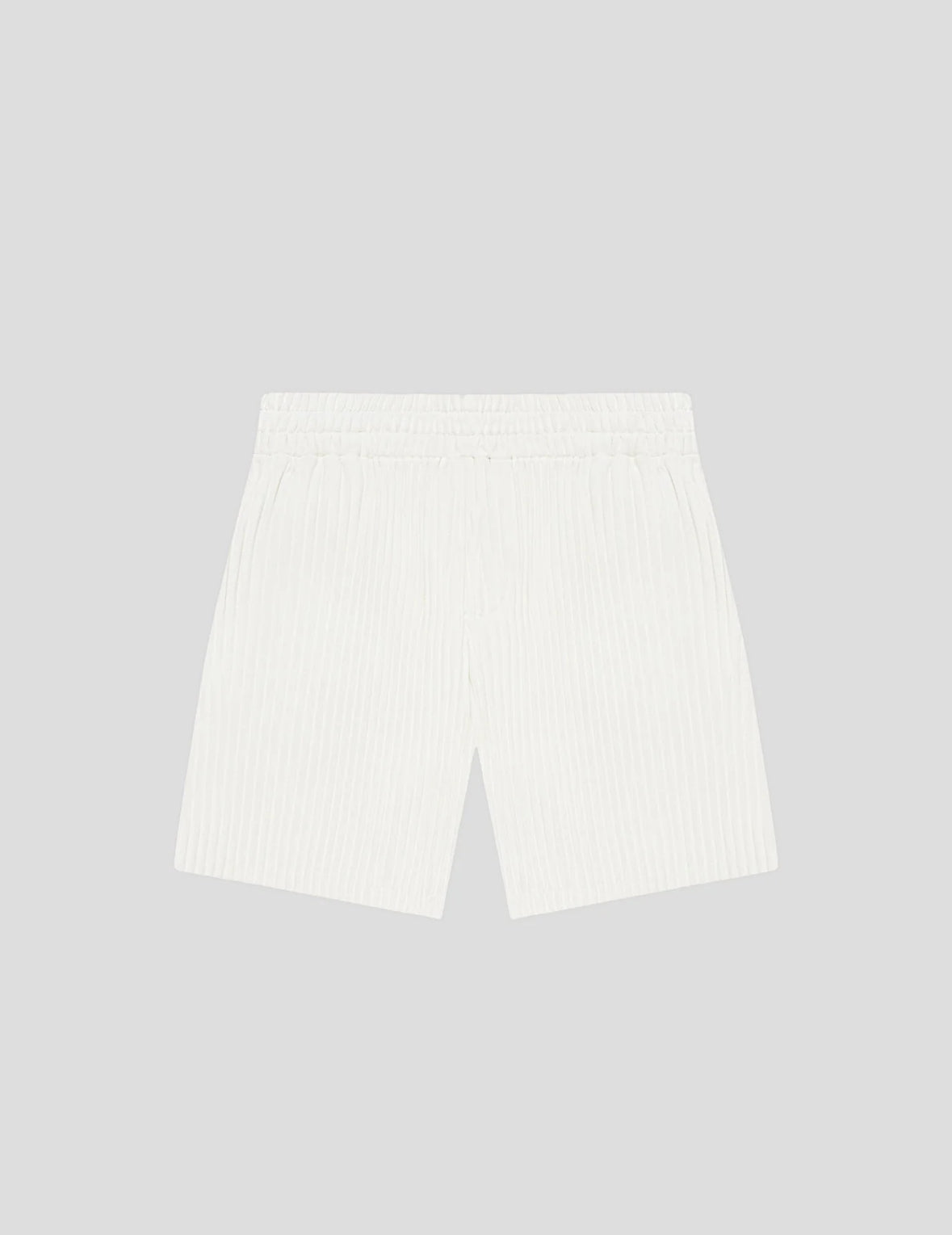 Pleated Shorts - Cream