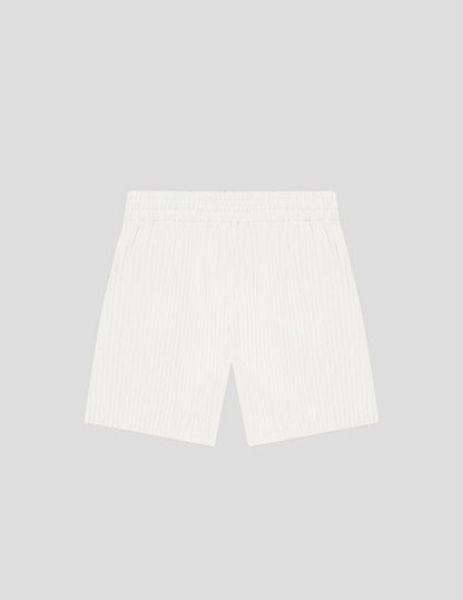 Pleated Shorts - Cream