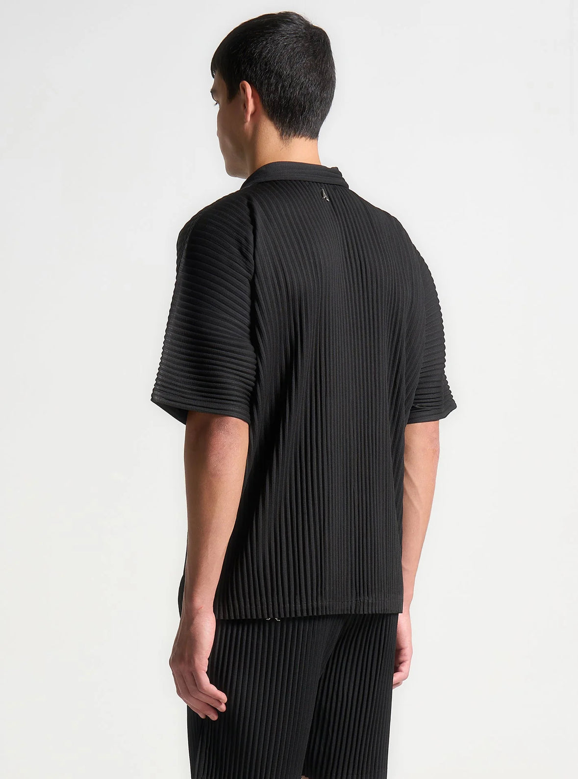Pleated Shirt - Black