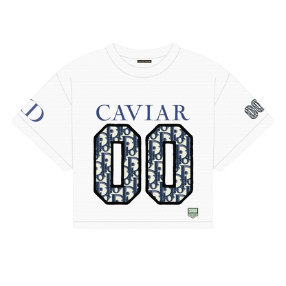 OBLIQUE MESH SHIRT | WHITE