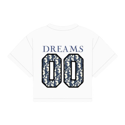 OBLIQUE MESH SHIRT | WHITE