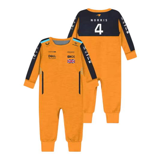 P1 NORRIS ONESIE | ORANGE
