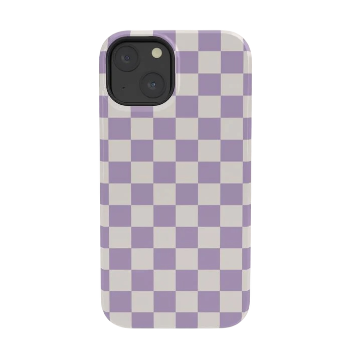 UBE CHECKERS IPHONE CASE