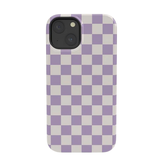 UBE CHECKERS IPHONE CASE