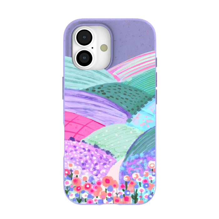 UBE FIELDS IPHONE CASE